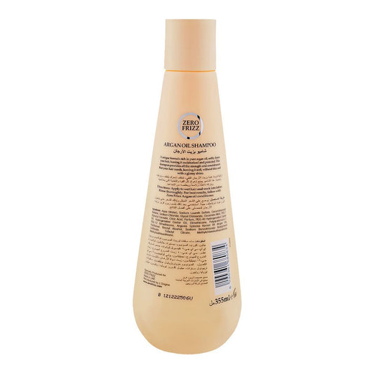 Zero Frizz The Science Of Smooth Argan Oil Hair Shampoo 355ml - sheesha