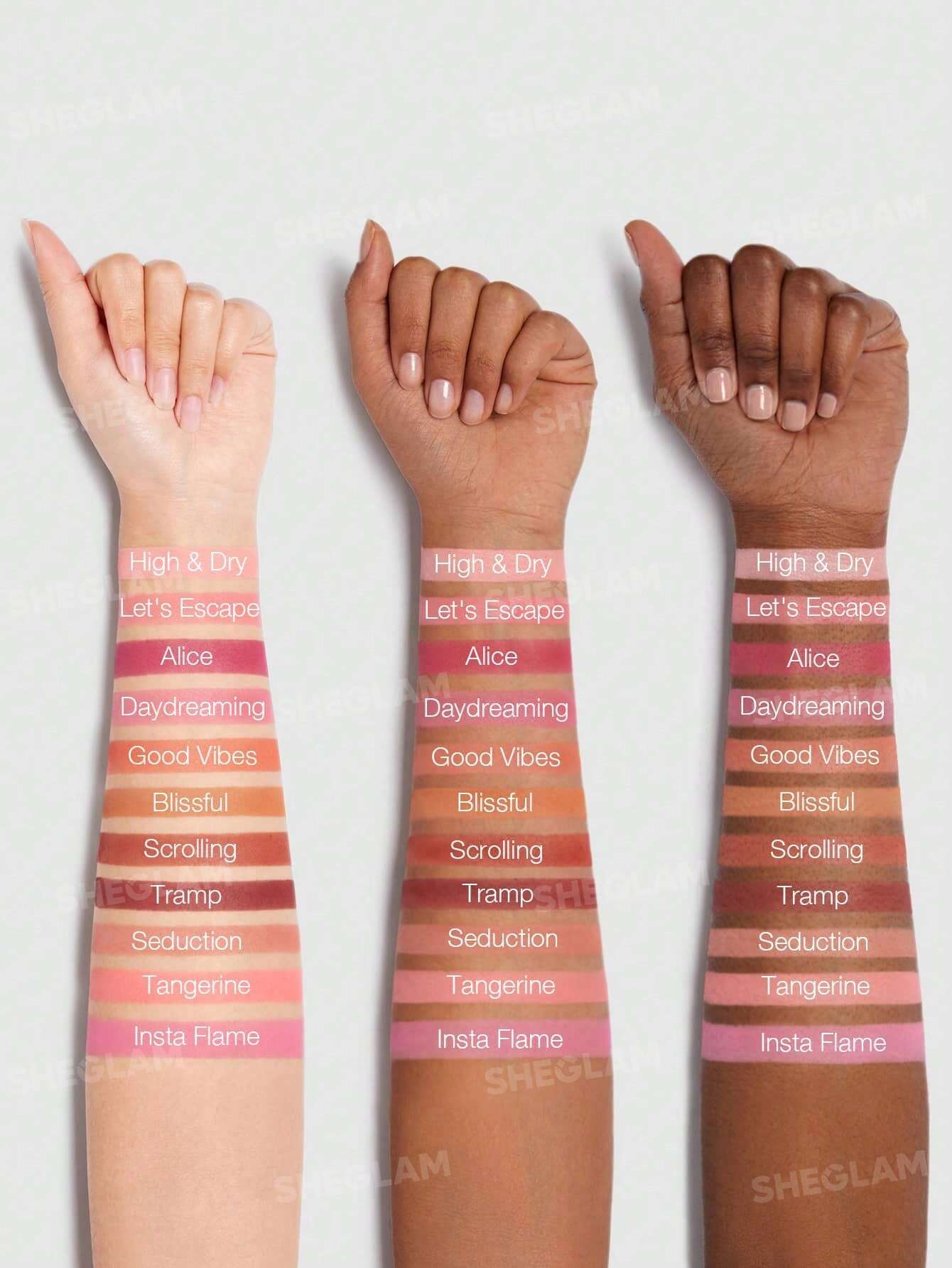 SHEGLAM Divine Flush Matte Blush Powder - sheesha