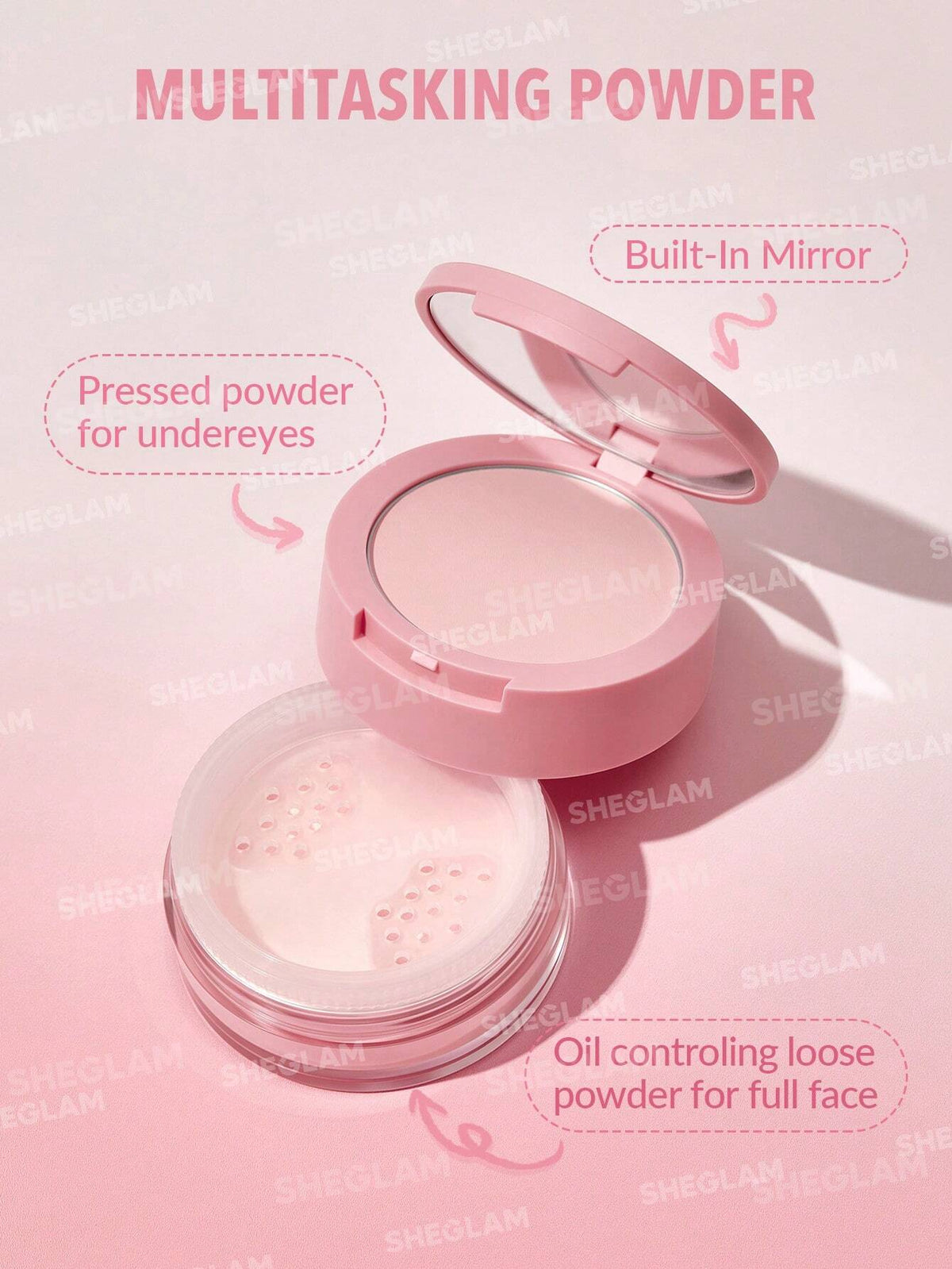 SHEGLAM Face Setting Powder Duo