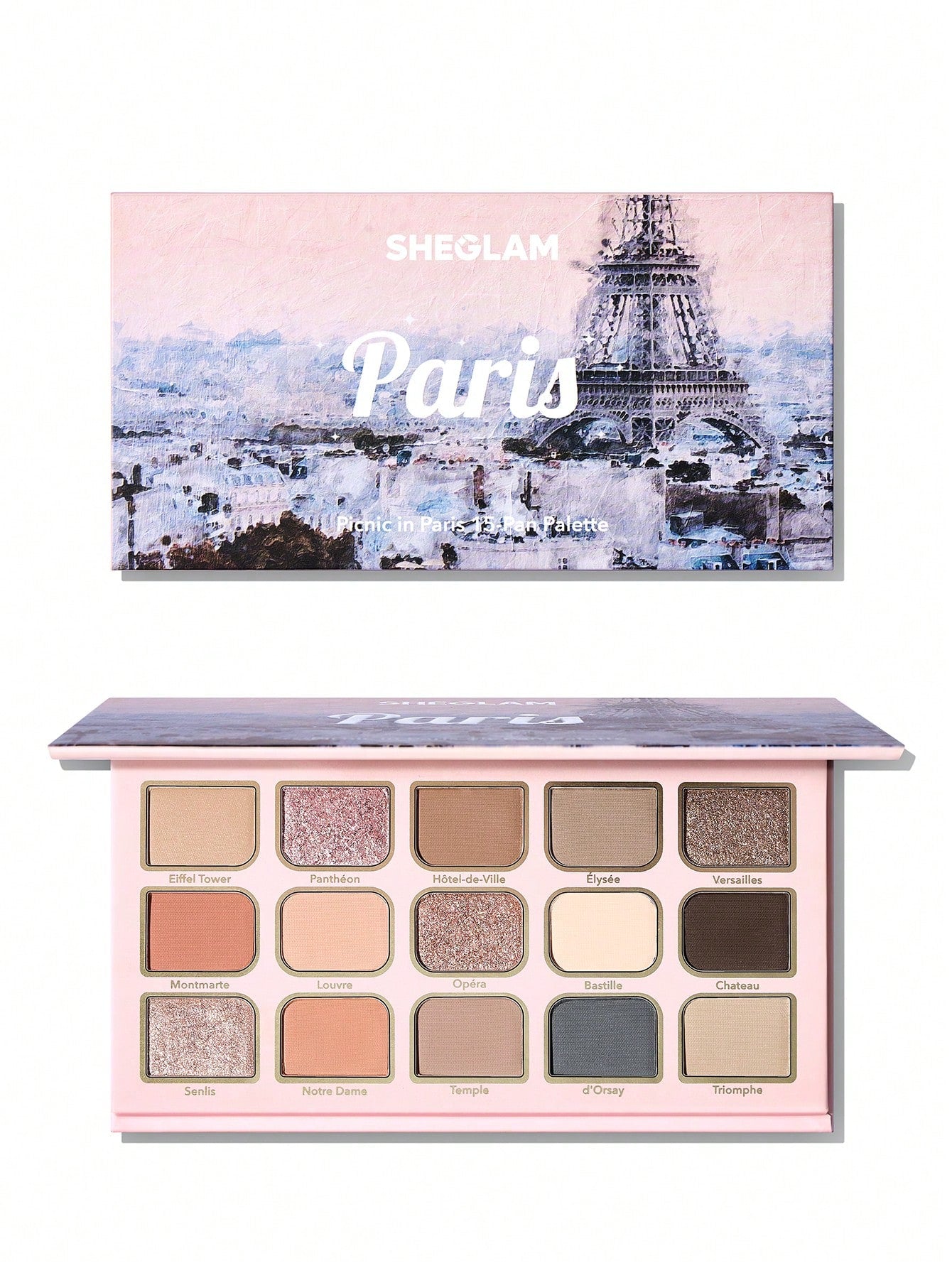 Sheglam Picnic in Paris 15-Pan Palette - sheesha