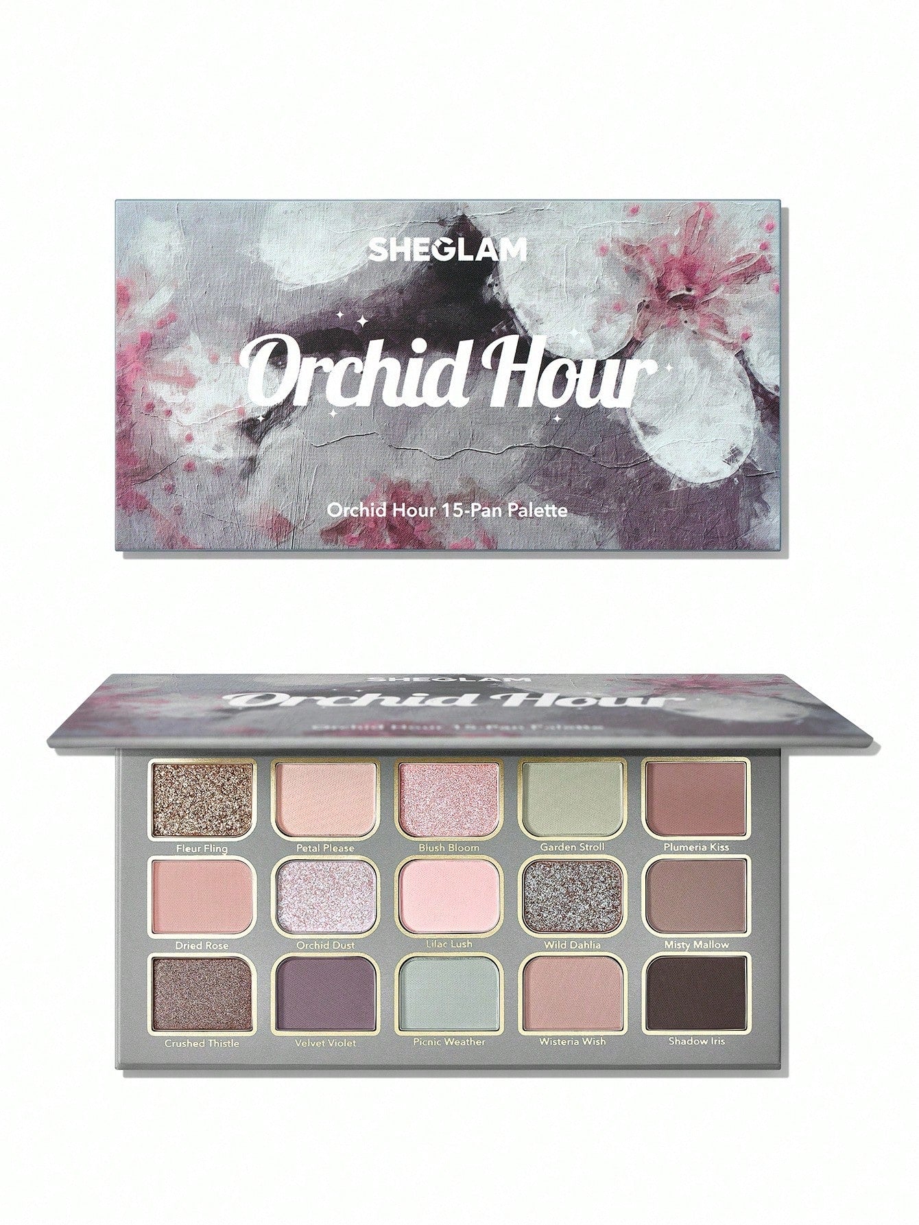 Sheglam Orchid Hour 15-Pan Eyeshadow Palette - sheesha