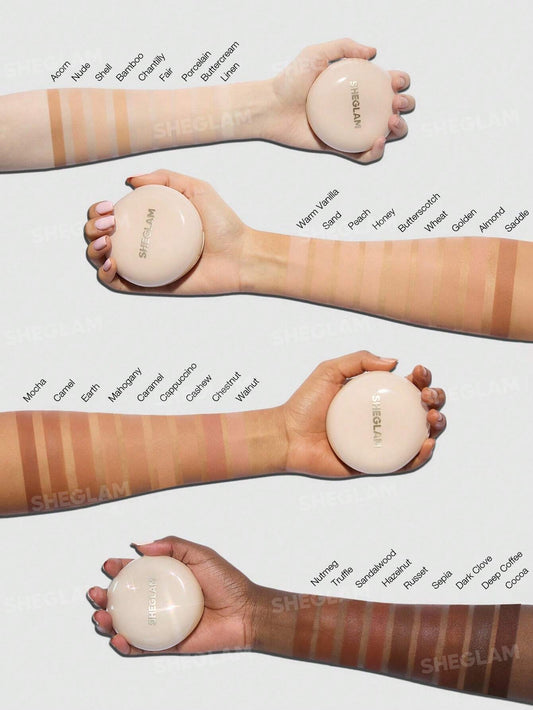 Sheglam Lock and Go Cushion Foundation 12g - sheesha