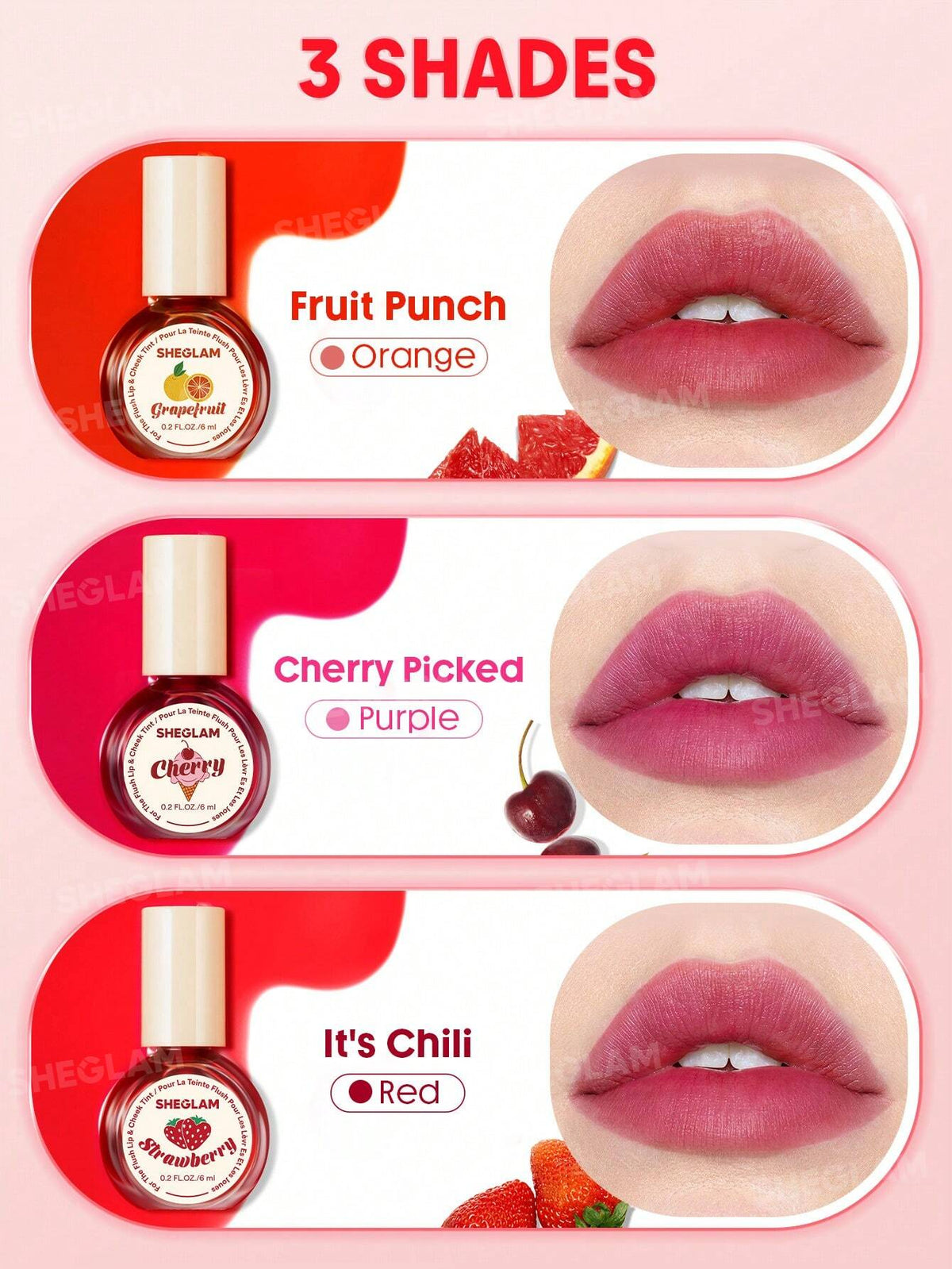 SHEGLAM For The Flush Lip & Cheek Tint