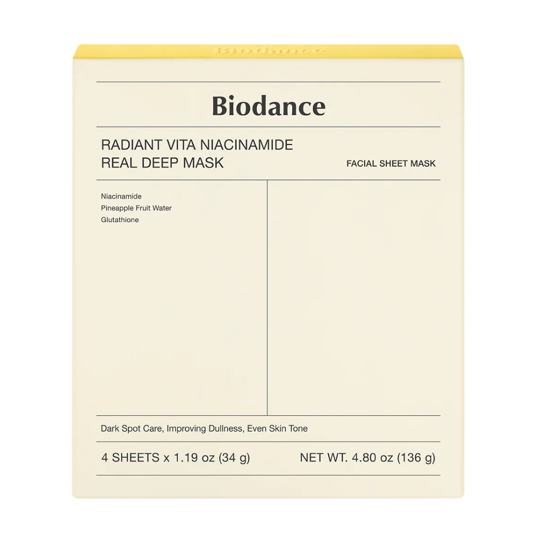 Biodance Radiant Vita Niacinamide Real Deep Mask - sheesha