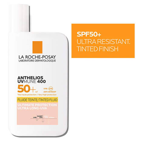 La Roche Posay Anthelios Tinted Fluid SPF50 Sunscreen 50ml - sheesha