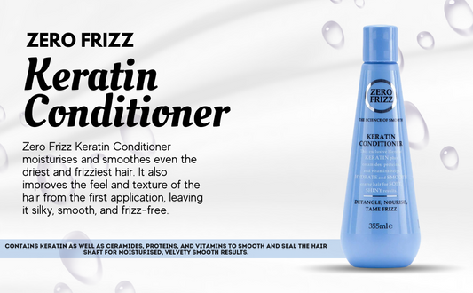 Zero Frizz The Science Of Smooth Keratin Hair conditioner 355Ml - sheesha