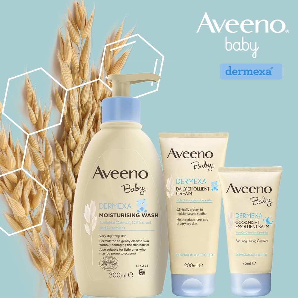 Aveeno Baby Dermexa Moisturising Wash 300ml - sheesha