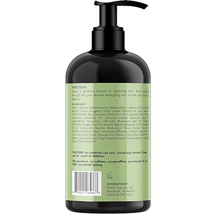 Mielle Organics Rosemary Mint Strengthening Leave In Conditioner - sheesha