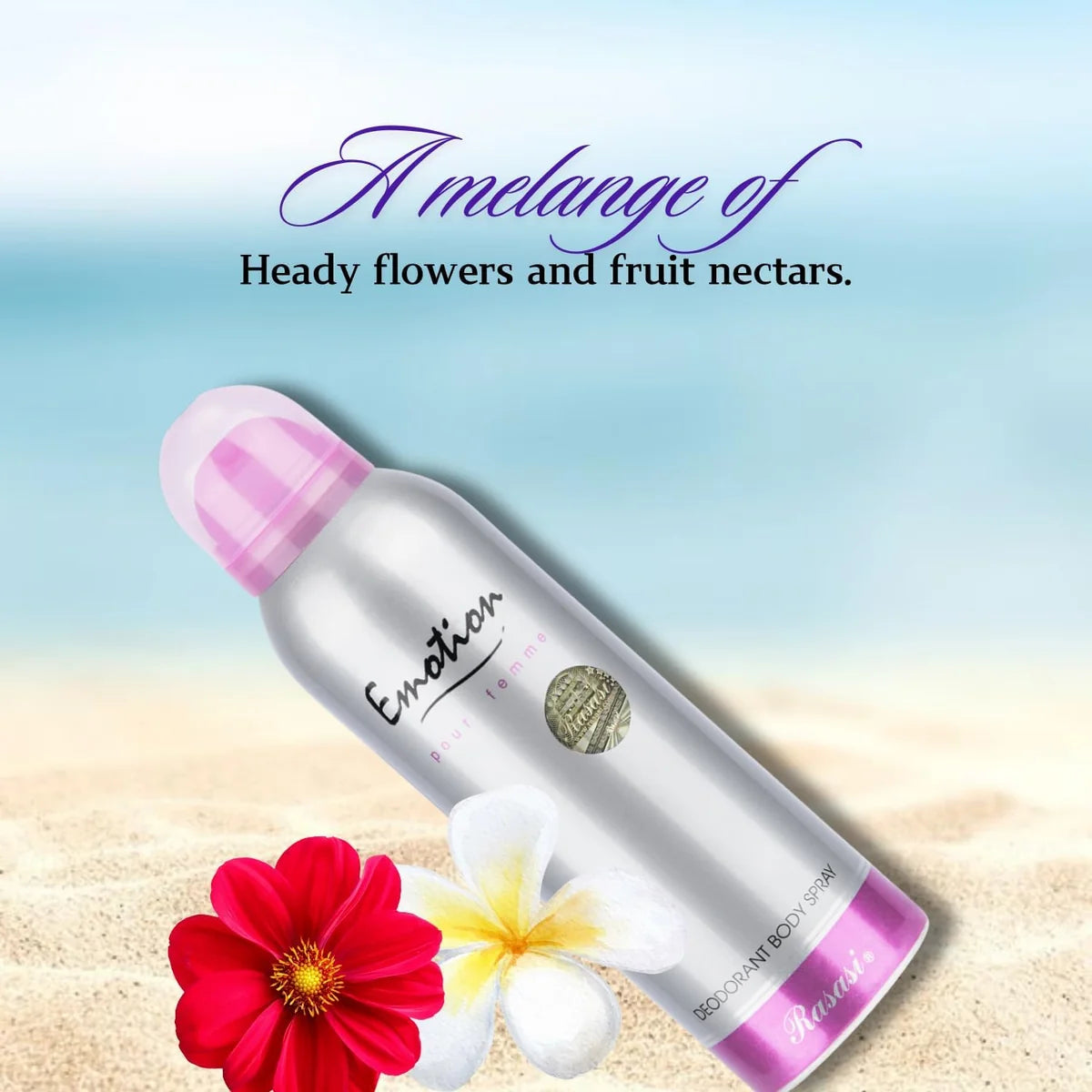 Rasasi Emotion Body Spray for Women 200ml