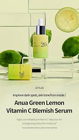 ANUA Green Lemon Vita C Blemish Serum 20g - sheesha