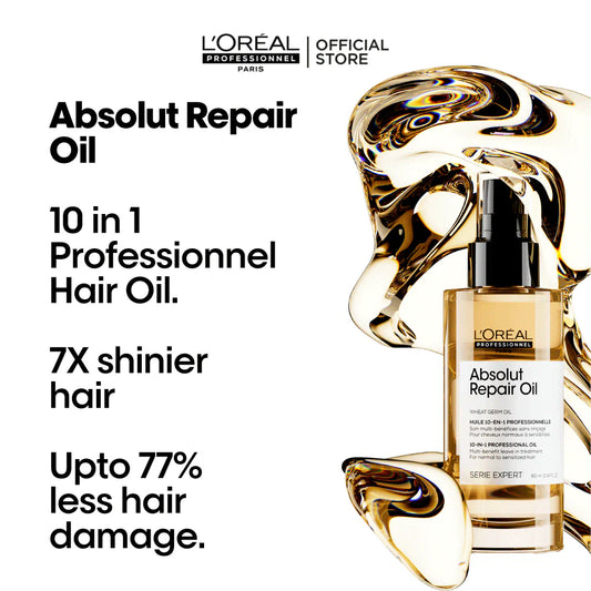 L'Oréal Professionnel Serie Expert Absolut Repair Hair Oil 90Ml - sheesha