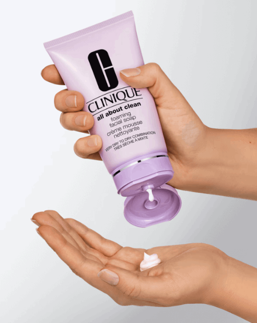 Clinique All About Clean Foaming Facial Soap - sheesha