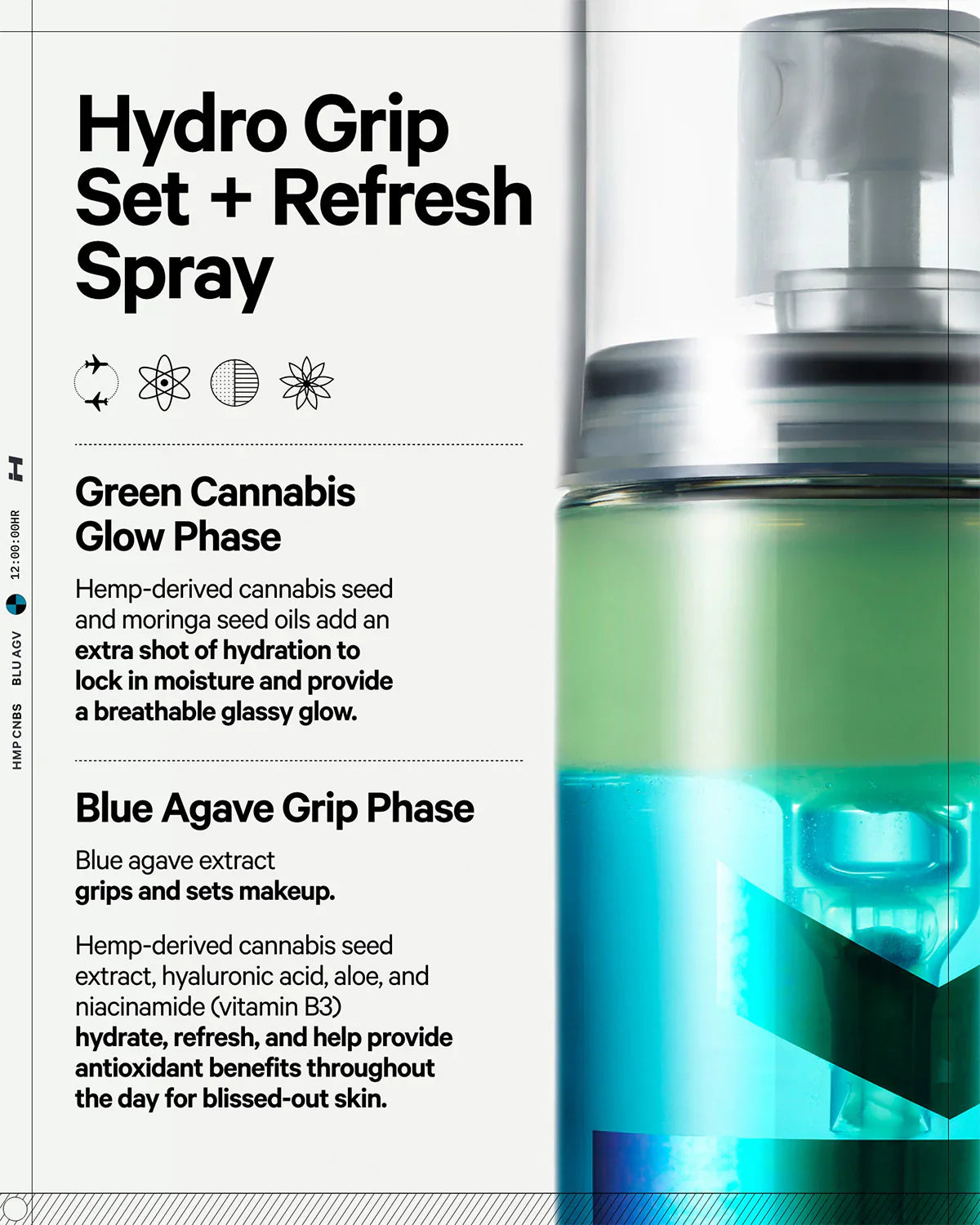 Milk Makeup Hydro Grip Set + Refresh Setting Spray 50ml - sheesha