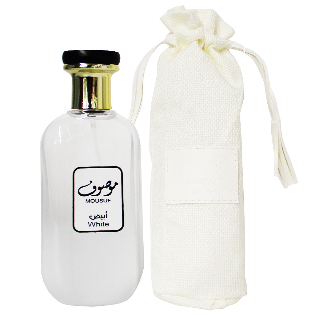 Mousuf White EDP Perfume for Men & Women 100ml - sheesha