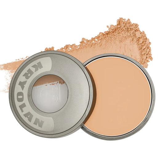 Kryolan Cake Makeup Wet and Dry Foundation and Face Powder