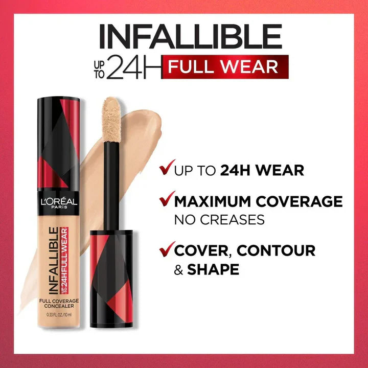 Loreal Infallible Full Wear Full Coverage Waterproof Concealer - sheesha