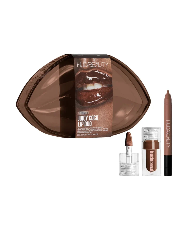 SHEGLAM Juicy Coco Lip Duo – Brown Kit