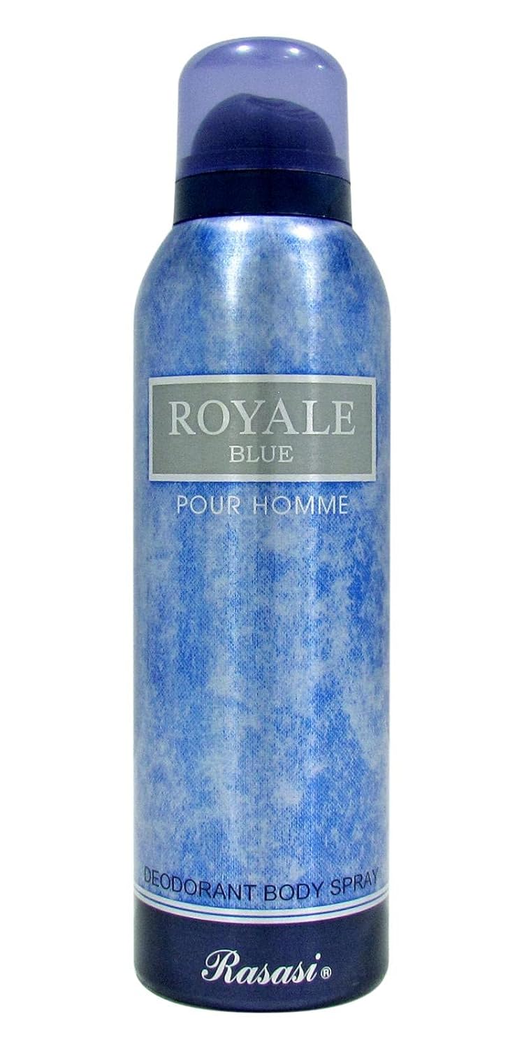 Rasasi Royale Blue Deodorant Body Spray for Men