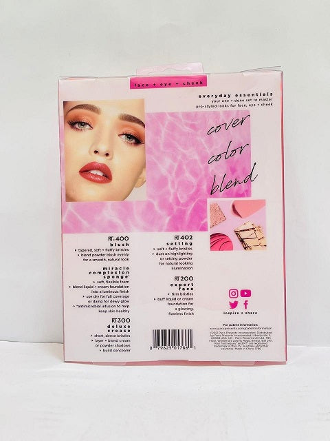 Real Techniques Everyday Essential Makeup Brush Set - sheesha