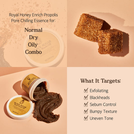 SKINFOOD Black Sugar Mask Wash Off - sheesha