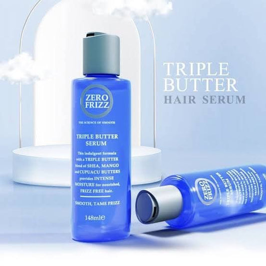 Zero Frizz The Science Of Smooth Triple Butter hair Serum 148Ml - sheesha