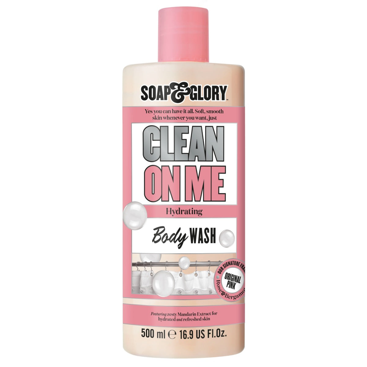 Soap and Glory Clean On Me Body Wash 500ml - sheesha