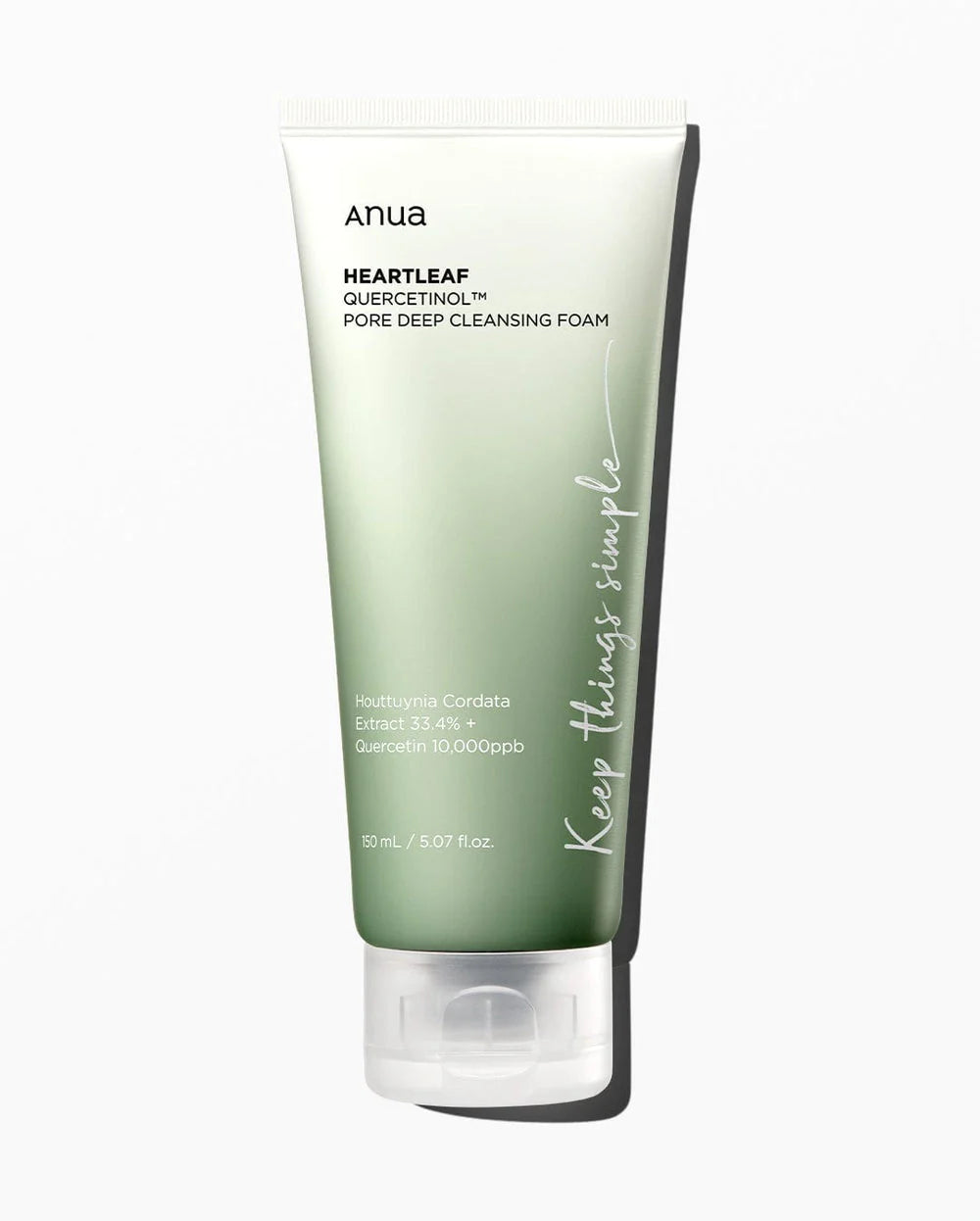 ANUA Heartleaf Quercetinol Pore Deep Cleansing Foam 150m - sheesha