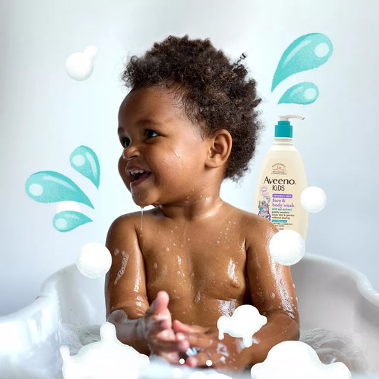 Aveeno Kids Sensitive Skin Face & Body Wash 532ml - sheesha