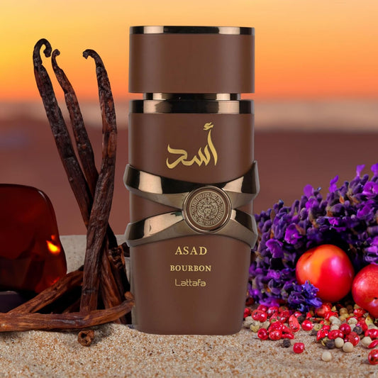 Lattafa Asad Bourbon EDP For Men 100ml - sheesha