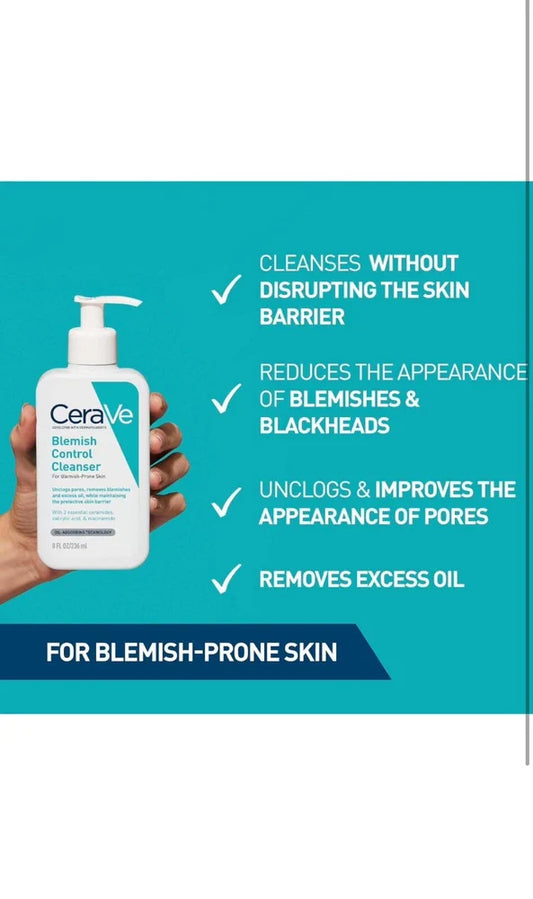 CeraVe Blemish Control Cleanser 236ml - sheesha