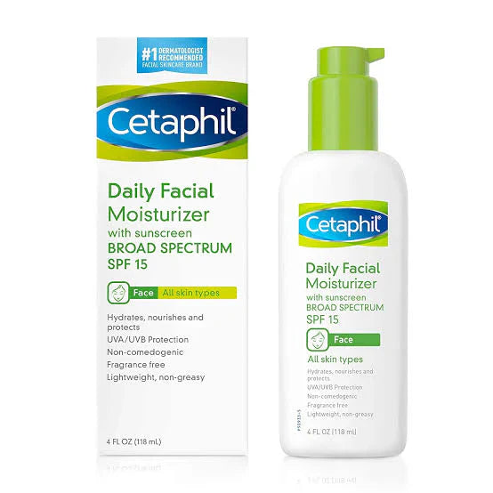 Daily facial moisturizer by cetaphil 118ml - sheesha