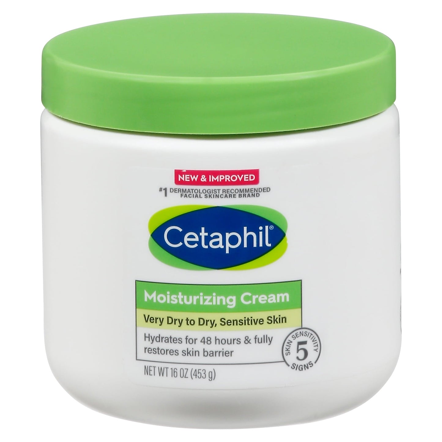 Cetaphil Moisturizing Cream Very Dry To Dry Sensitive Skin 453g - sheesha