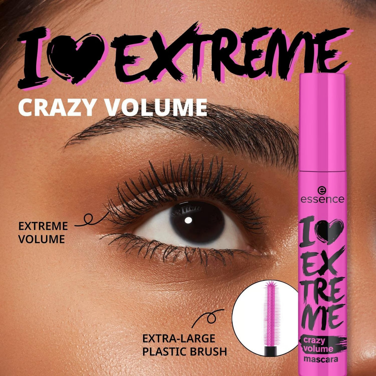 Essence I Love Extreme Crazy Volume Mascara 12ml