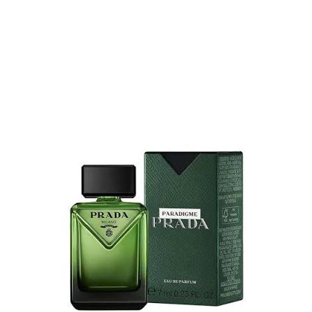 Prada Paradigme Eau de Parfum 7ml – Luxury Amber Woody Perfume for Men Travel Size