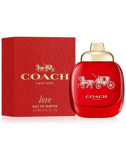 Coach Love Eau de Parfum Mini 4.5ml – Luxury Fruity Floral Perfume for Women Travel Size