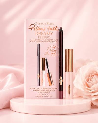 Charlotte Tilbury Pillow Talk Dreamy Eye Duo Mini Mascara and Full-Size Liner