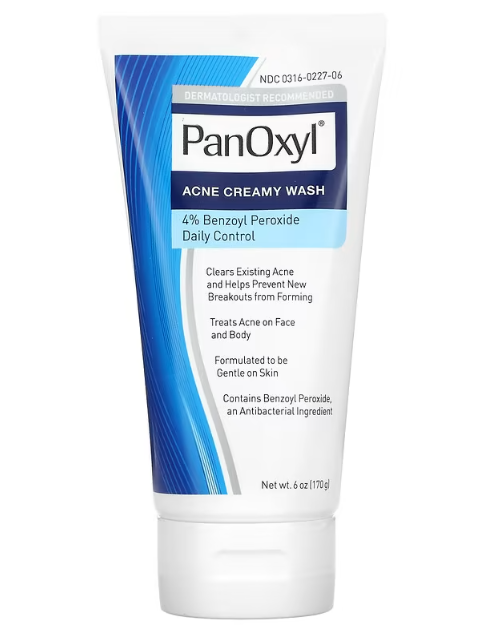 PanOxyl Acne Creamy Wash Benzoyl Peroxide 4% - sheesha