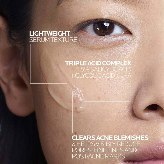 La Roche Posay Effaclar Salicylic Acid Acne Treatment Serum 30ml - sheesha