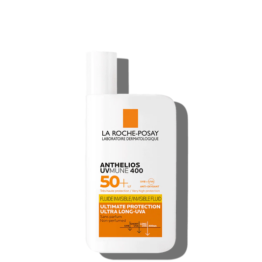 La Roche Posay Anthelios UVMUNE 400 Invisible Fluid SPF50 Sunscreen - sheesha