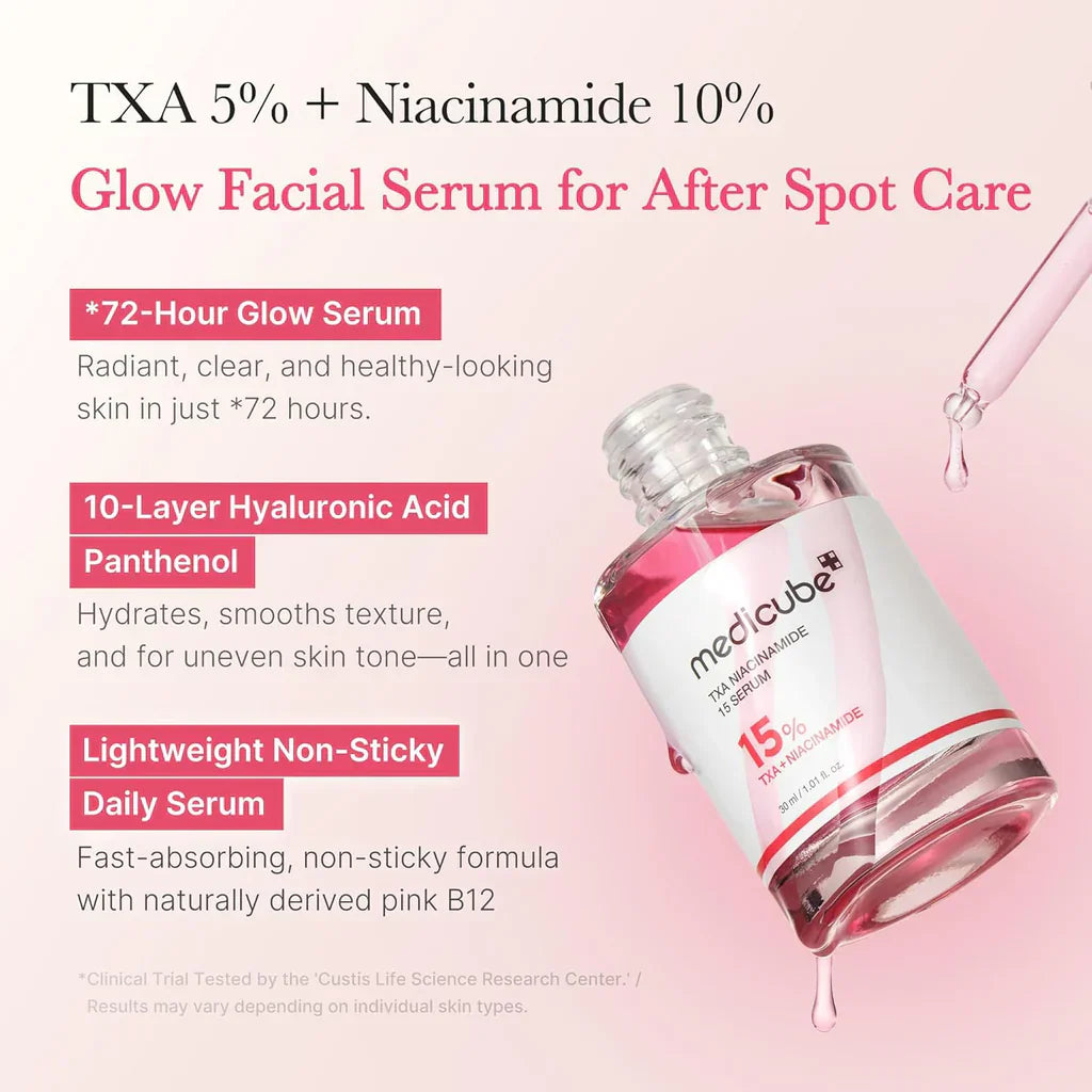 Medicube TXA Niacinamide 15 Face Serum 30ml - sheesha