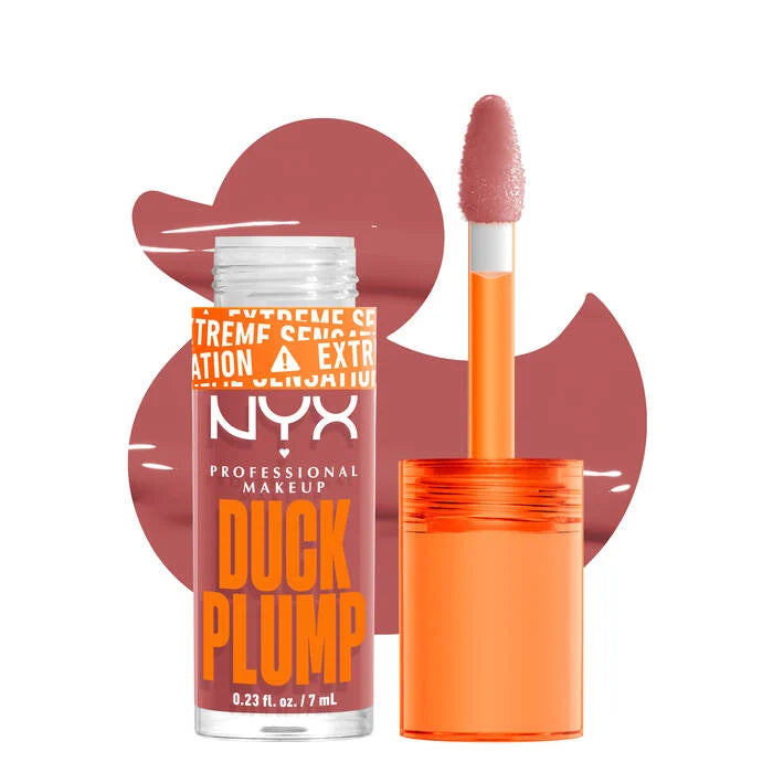 NYX Duck Plump Lip Gloss Nude Swings Shade - Sheesha
