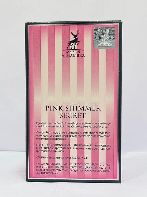 Pink Shimmer Secret Eau De Parfum For Women Perfume 100ml - sheesha