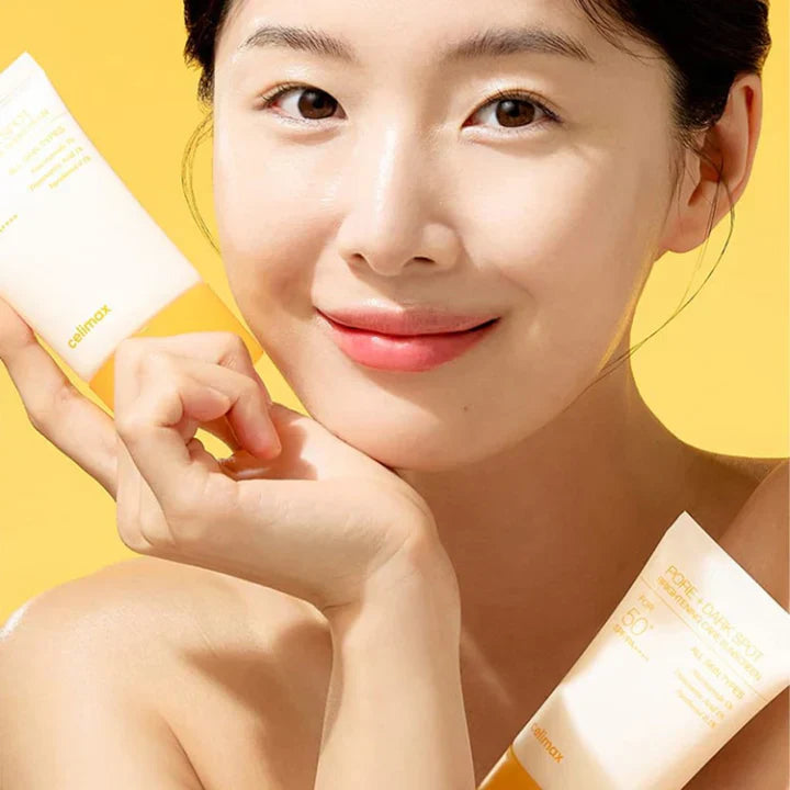 Celimax Pore Dark Spot Brightening Care Sunscreen SPF50 - 50ml - sheesha