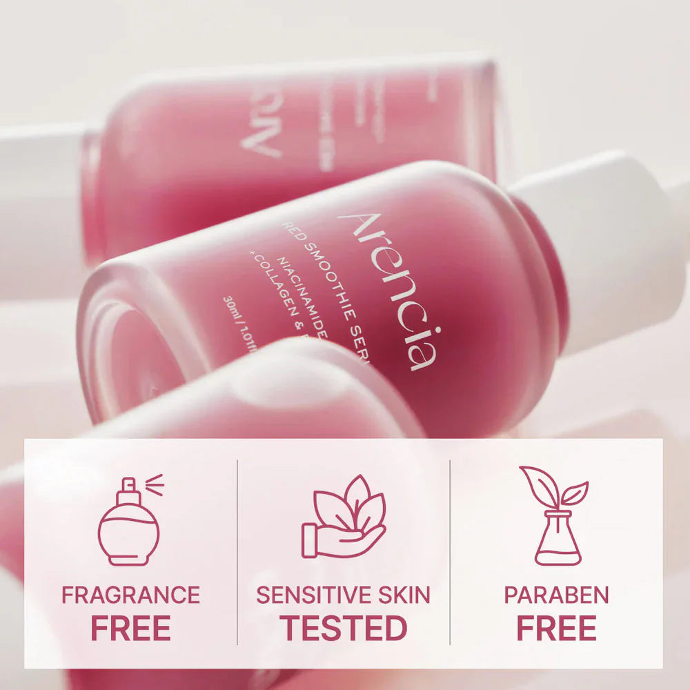 Arencia Fresh Red Smoothie Face Serum 8 30ml - sheesha