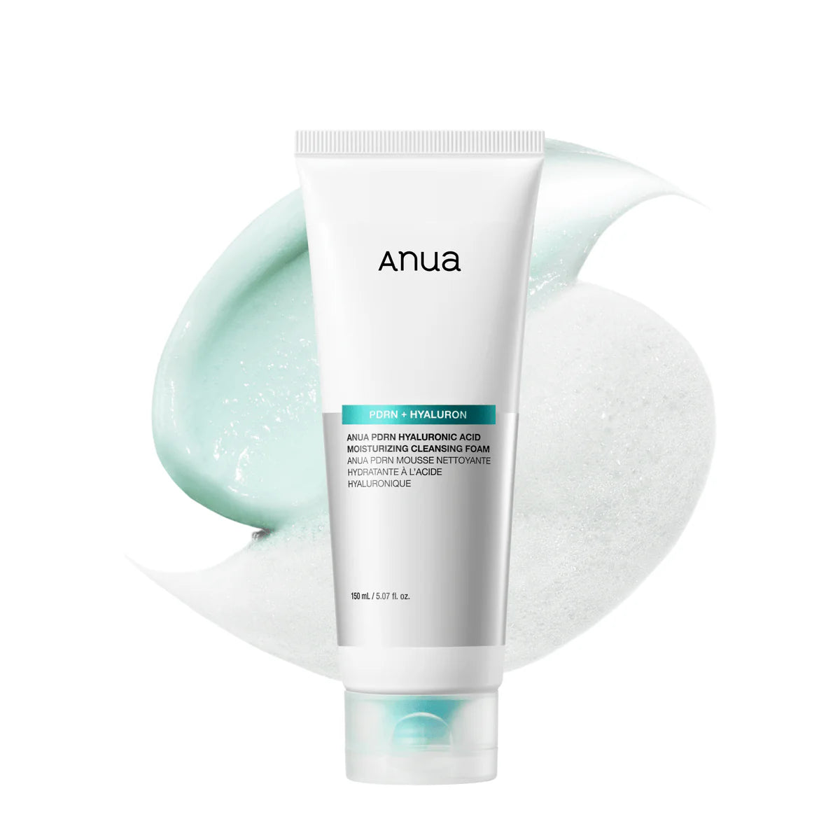 Anua PDRN Hyaluronic Acid Moisturizing Cleansing Foam 150ml