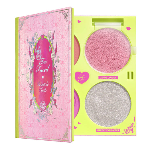 Too Faced Fairytale Crush Blush & Highlighter Palette (Limited Edition)