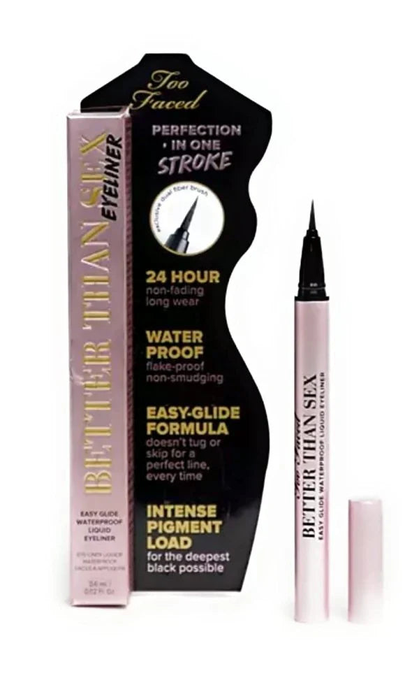 Too Faced Better Than Sex Easy Glide Waterproof Liquid Marker Eye Liner - sheesha