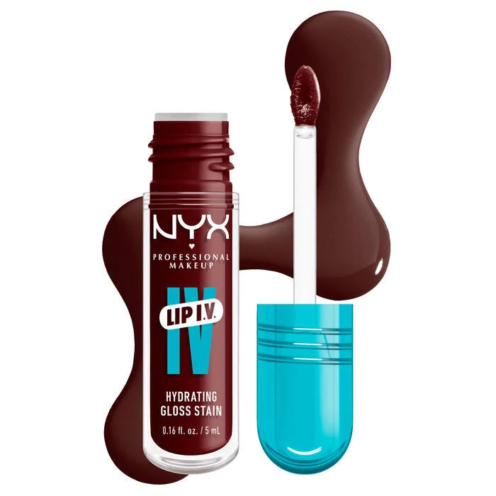 NYX Lip I.V. Hydrating Lip Gloss Stain - sheesha