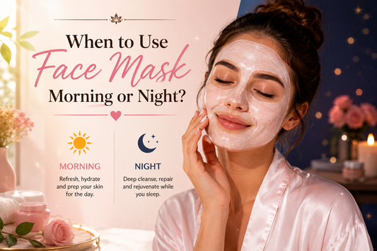 When to Use Face Mask Morning or Night? 