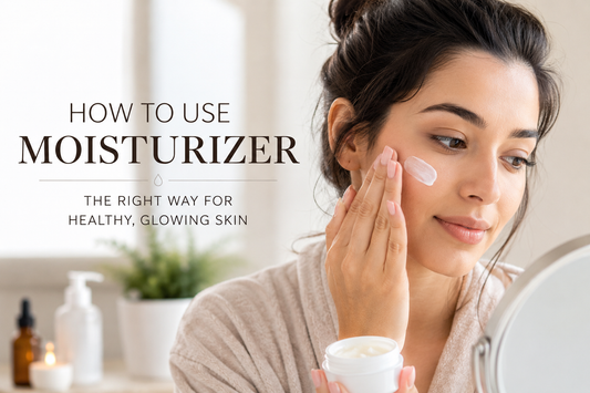 how to use moisturizer